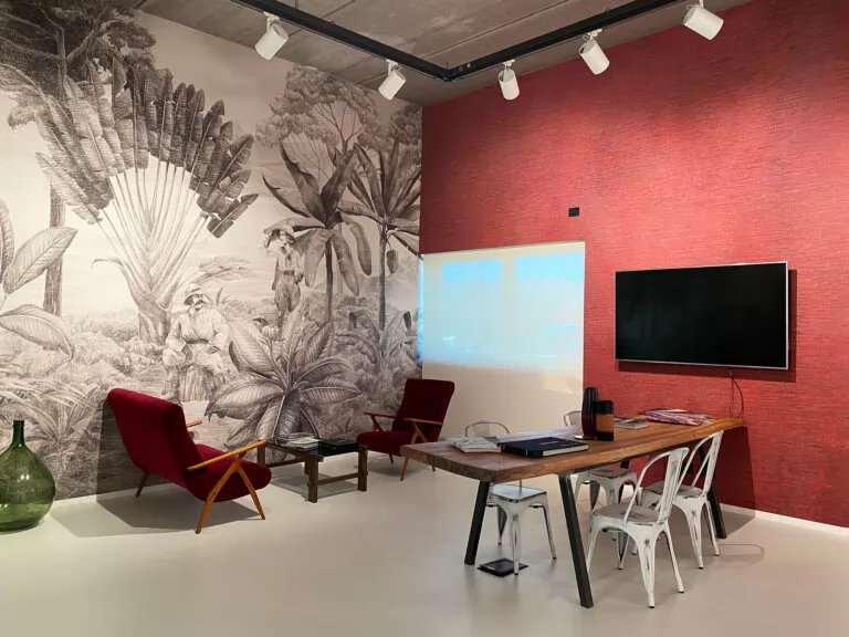 “Livingstone” und“Big Apple” für den neuen Showroom von Tecnografica