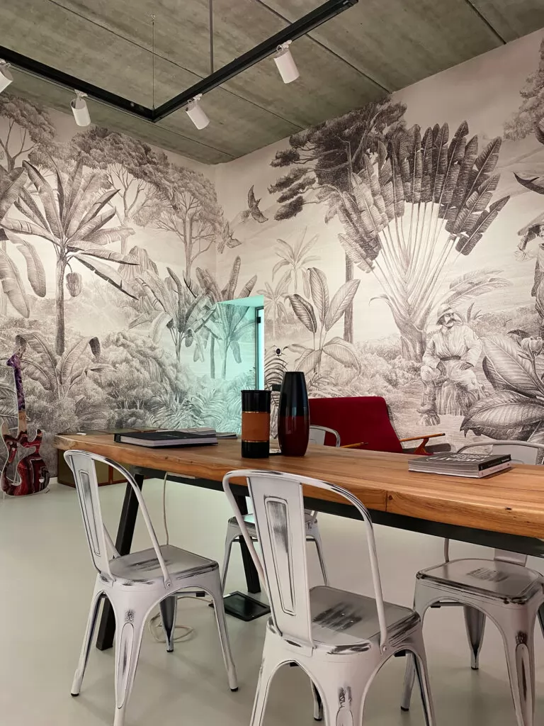 “Livingstone” und“Big Apple” für den neuen Showroom von Tecnografica