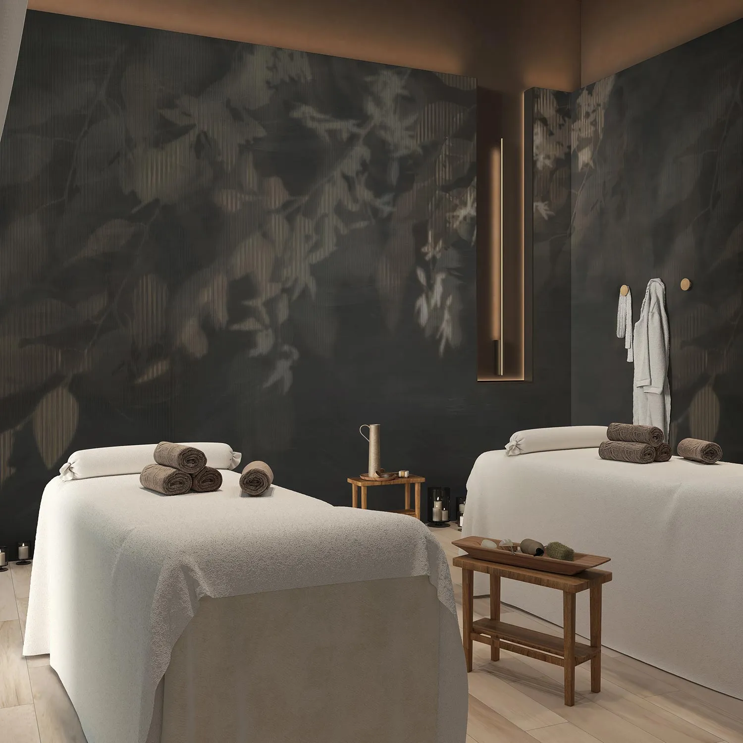 Papel pintado hidrófugo para hoteles