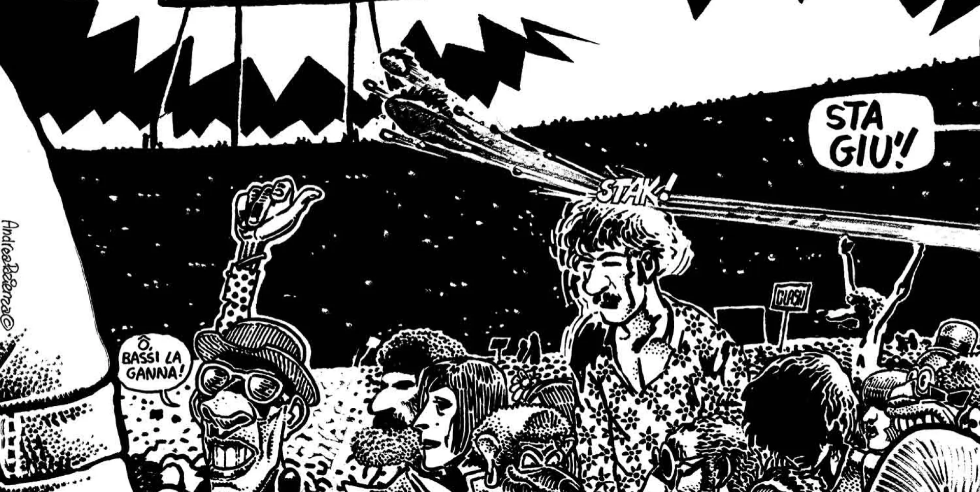 STA Giù COMIC BOOK