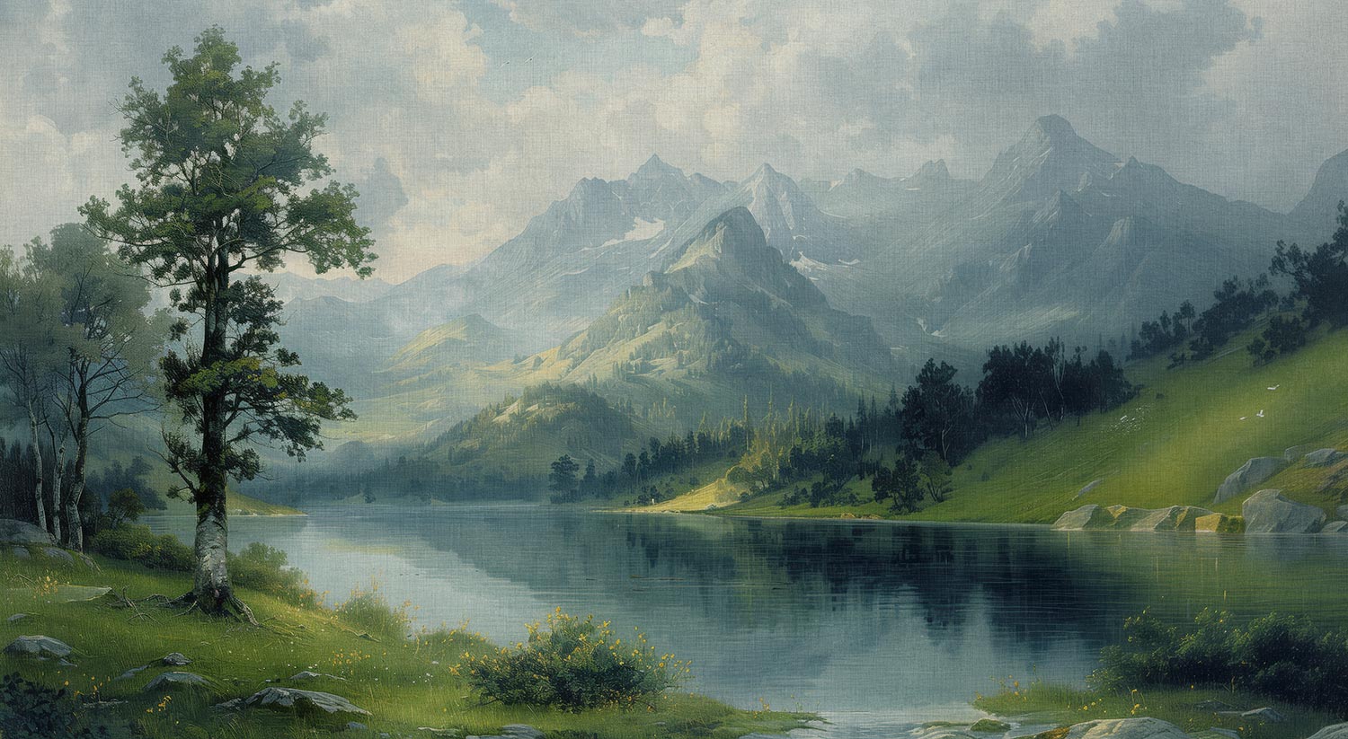 絵画 Mountain Serenity 85827-1mountain-