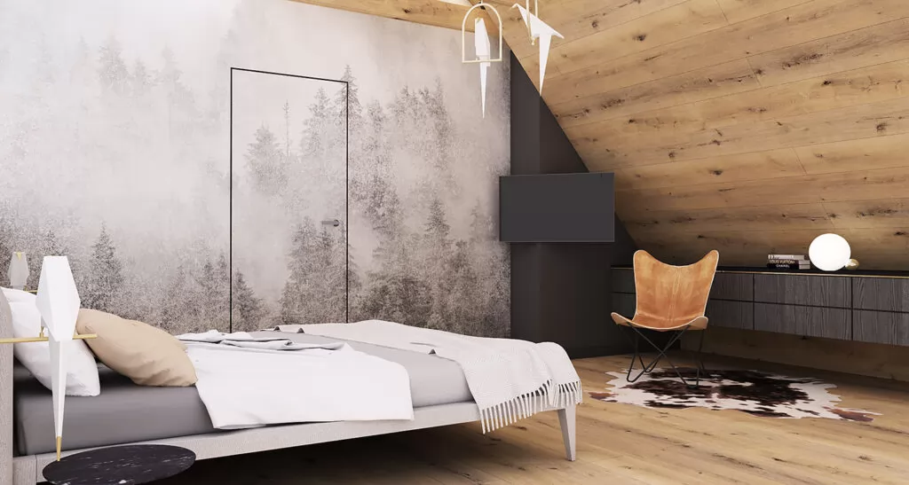 #TecnoInspo | Tapeten an Türen und flächenbündigen Türen