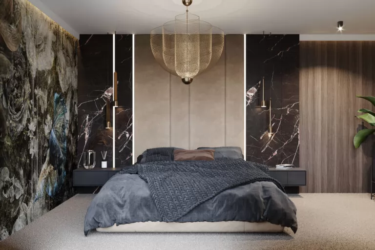 Schlafzimmer – Privatprojekt von Archideal