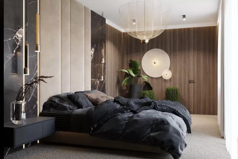 Schlafzimmer – Privatprojekt von Archideal