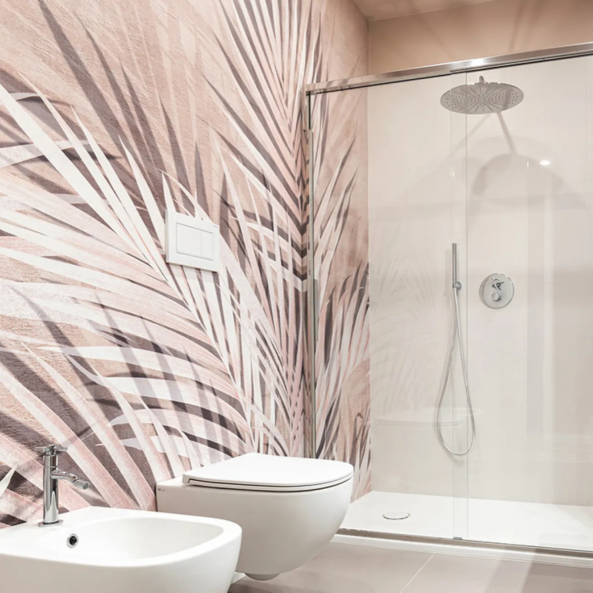 Ba&ntilde;o de invitados por Barbara Calia