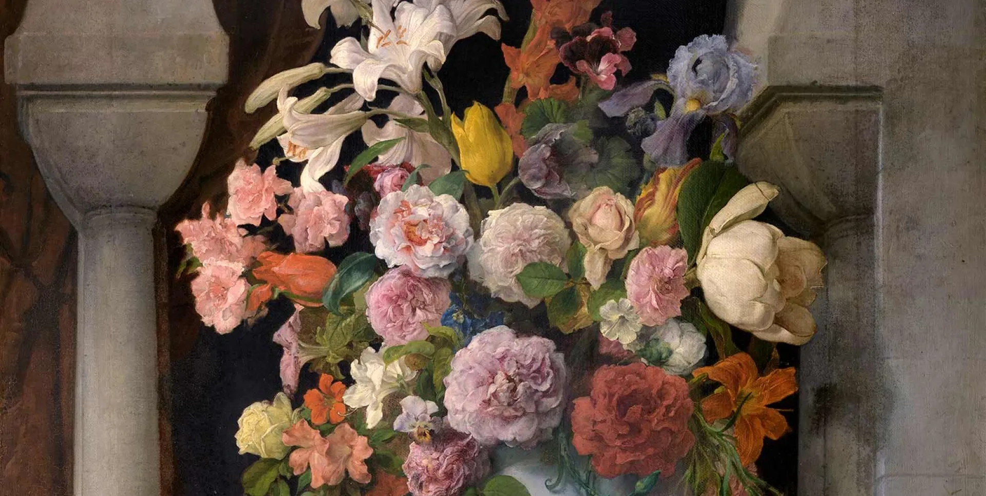 BZ062671 - Vase of Flowers - Hayez