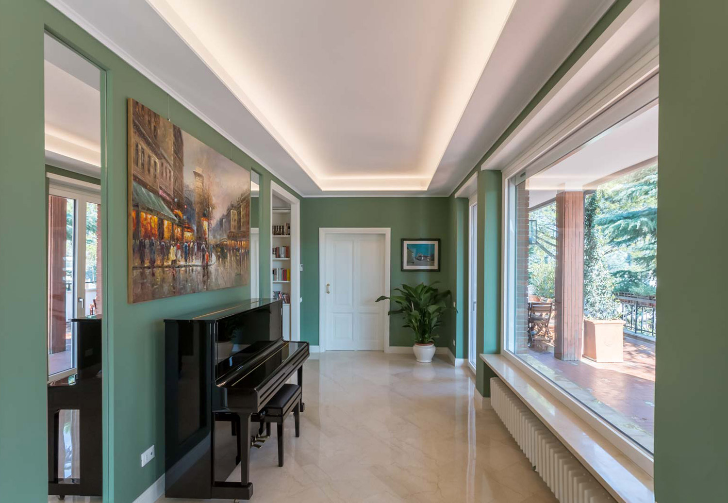 Beautiful view of Penthouses With Green Architecture