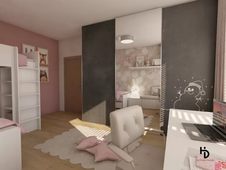 Cameretta – Progetto privato by Henrieta Design