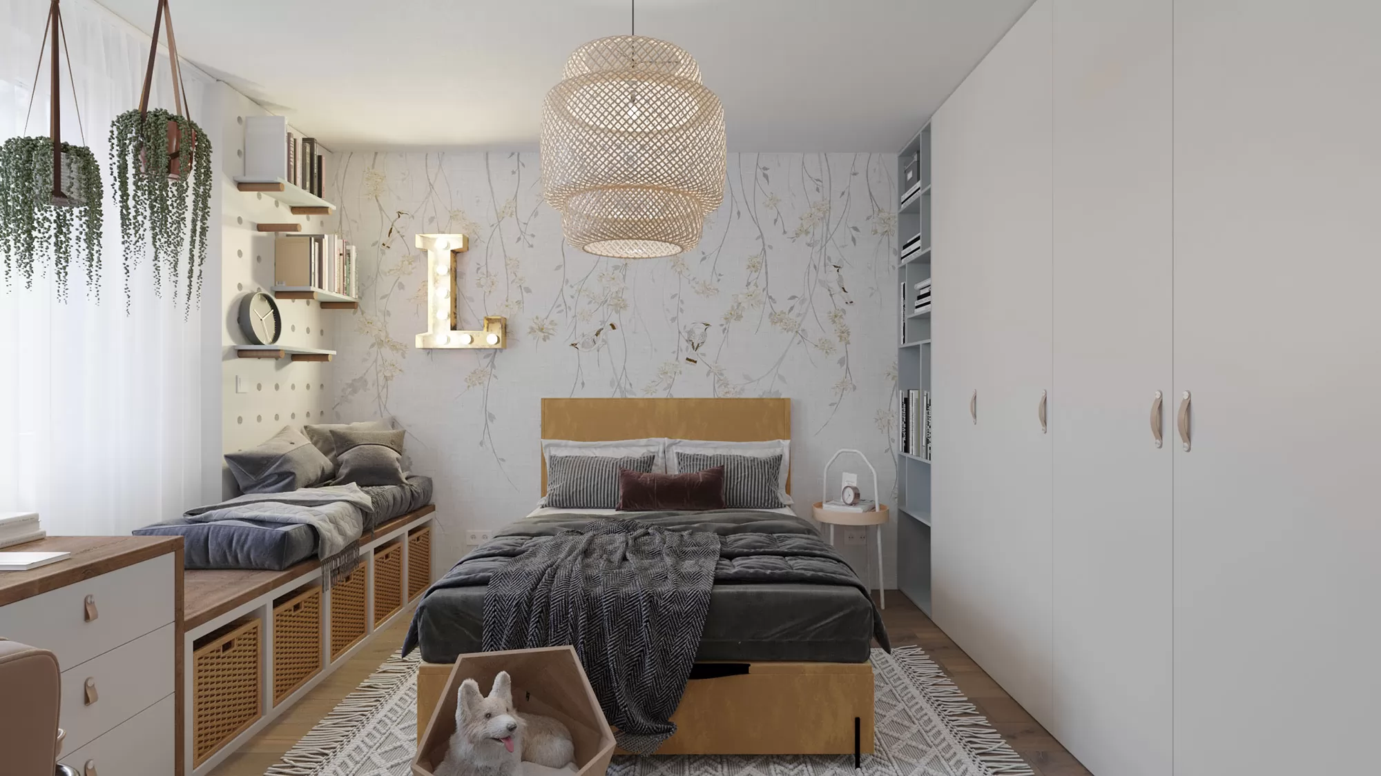 Mädchenzimmer – Privatprojekt von Interio Studio