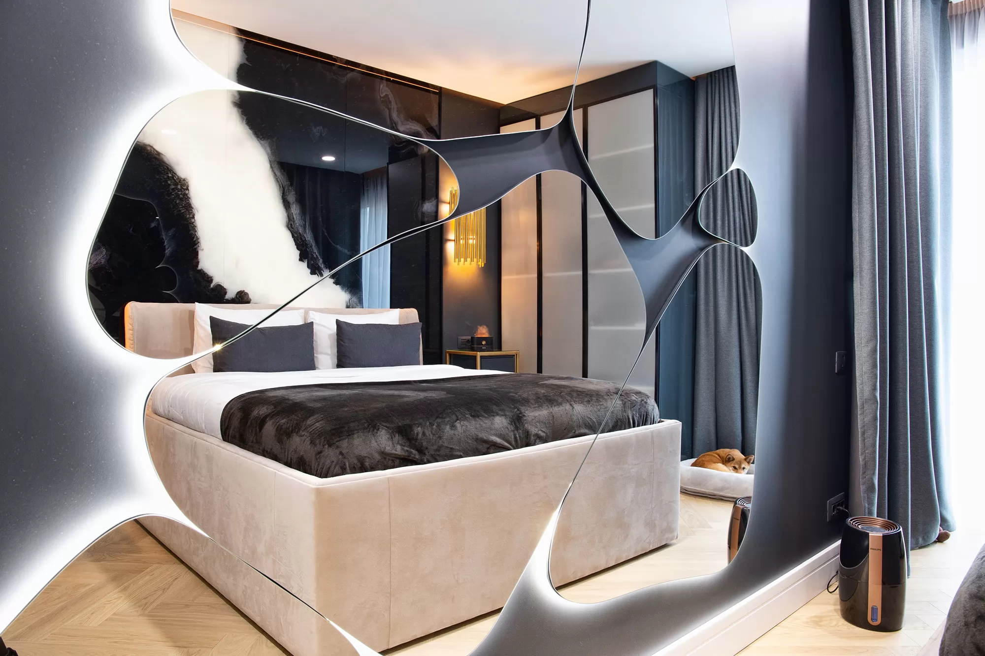Bedroom – WIN Herastrau Project by Laurentiu Paicu