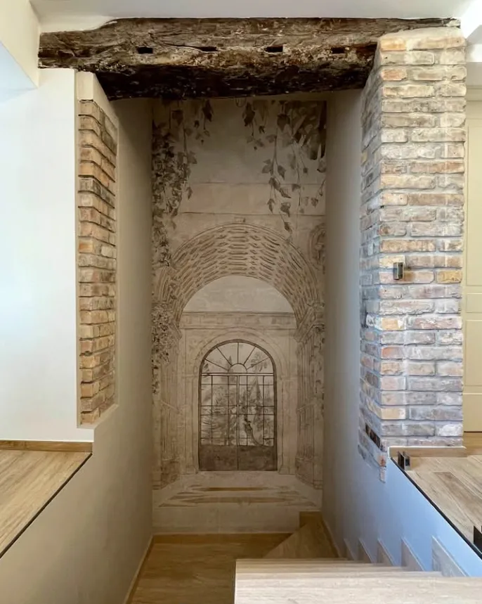 #TecnoInspo | Carta da parati in spazi ristretti