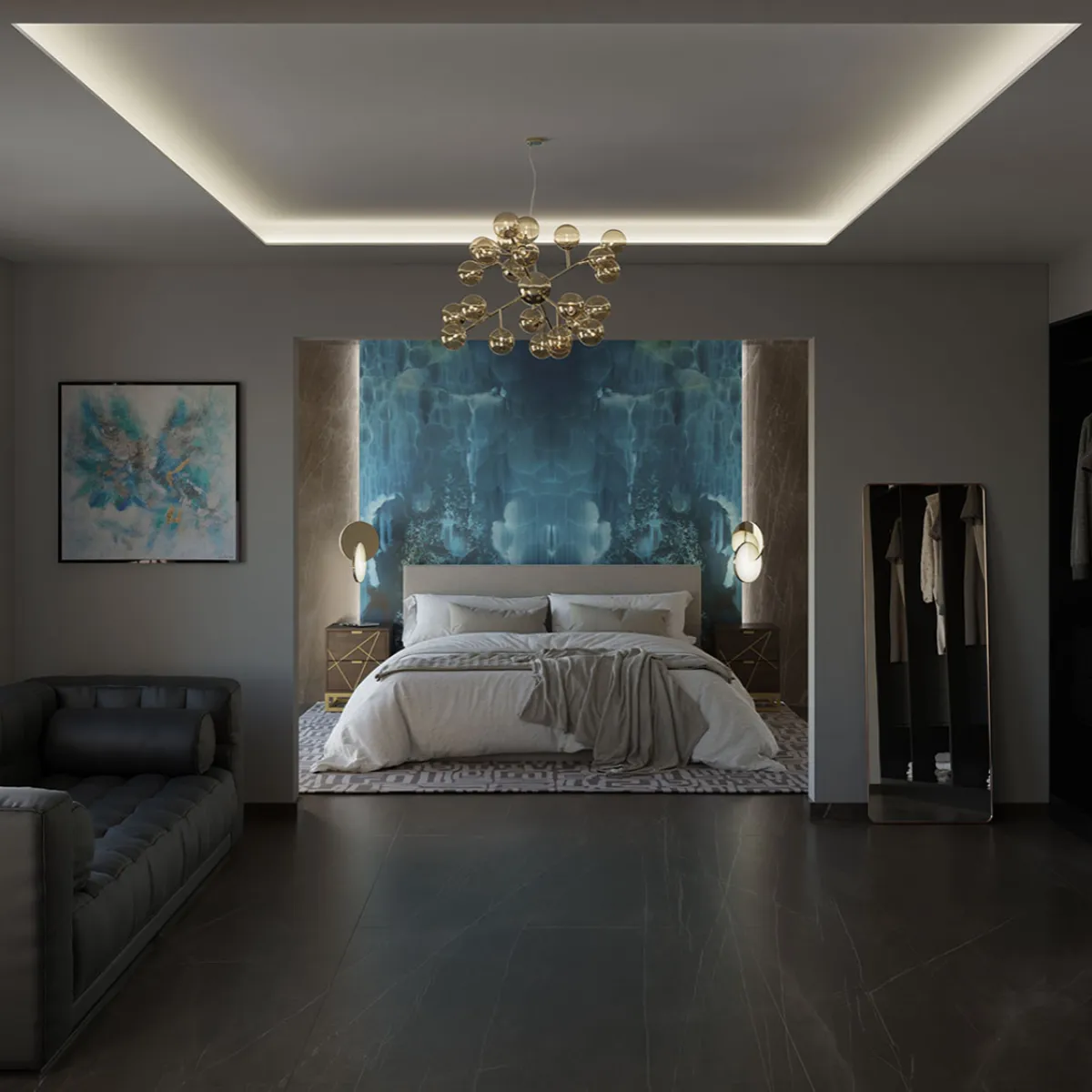 Camera da letto &ndash; Progetto privato by Pol Creative Studio