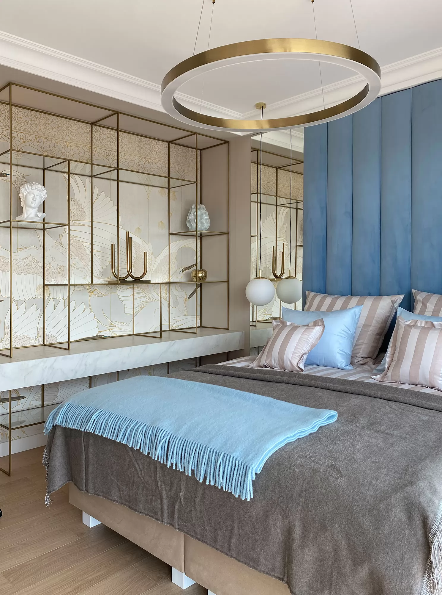 Camera da letto – Progetto Penthouse Westin by Projektive Architekci