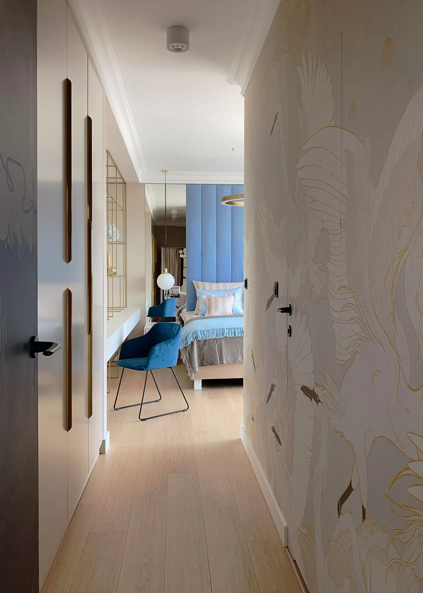 Camera da letto – Progetto Penthouse Westin by Projektive Architekci