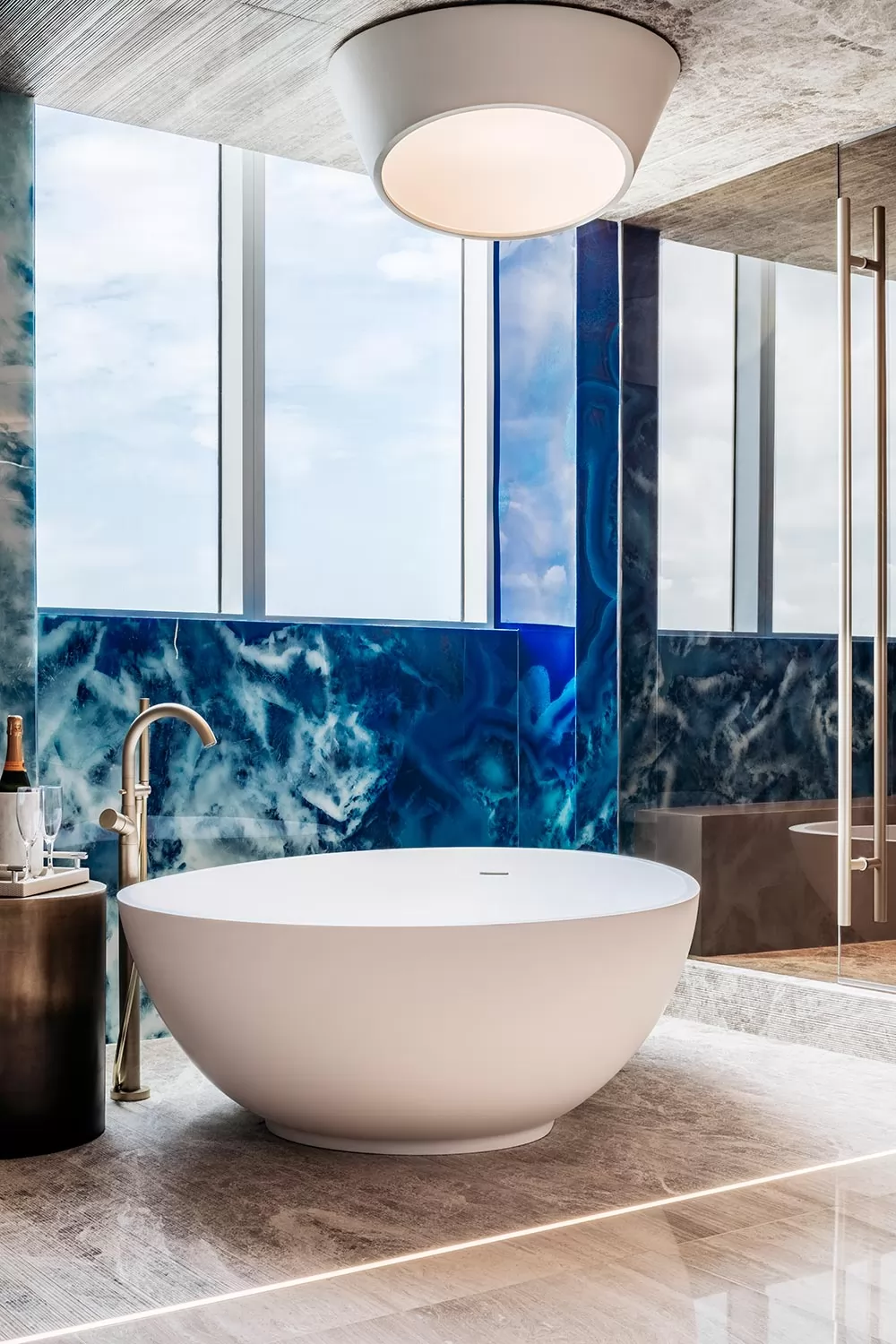 Sunny Isles Beach Master Bathroom by Eolo A & I