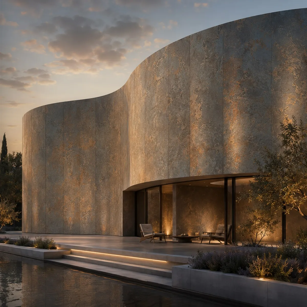 ULTRALIGHT FA&Ccedil;ADE: CORTEN