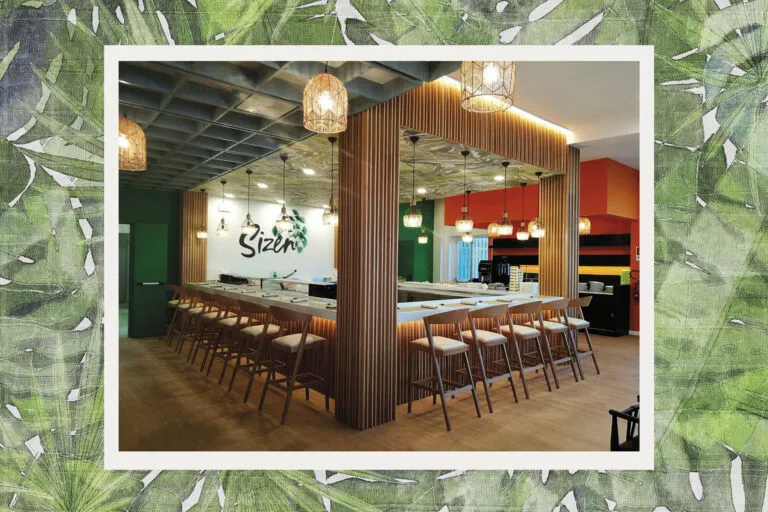 Restaurant Sizen von Architetti Spaziotre