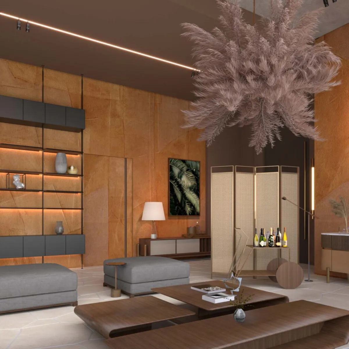Living Room – “Regency Living” Project by Yeva Bentes