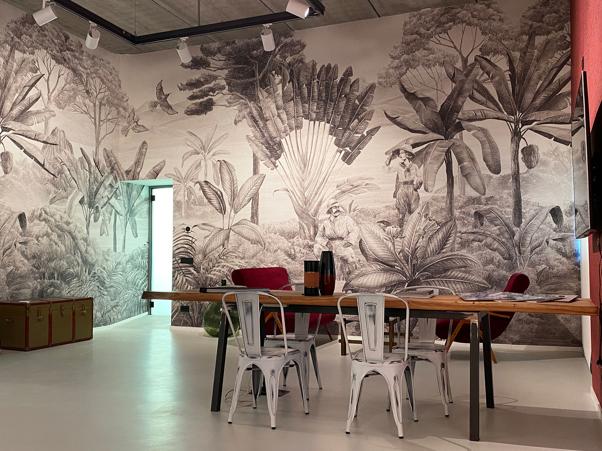 “Livingstone” and “Big Apple” for Tecnografica’s new showroom