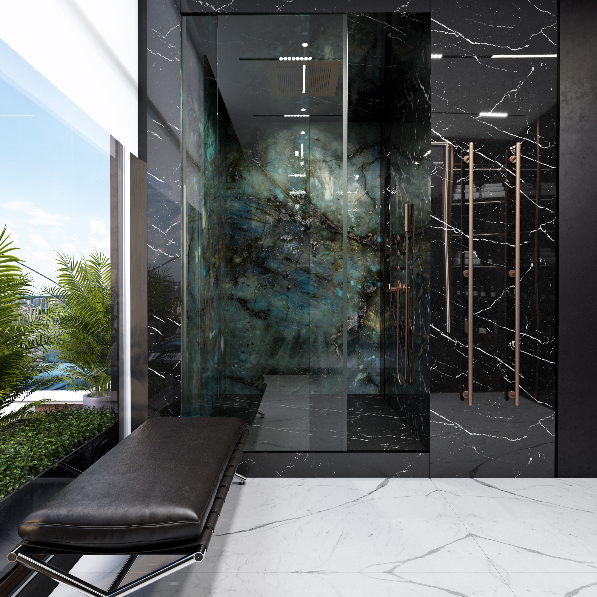 CEO Shower de 33BY Architecture