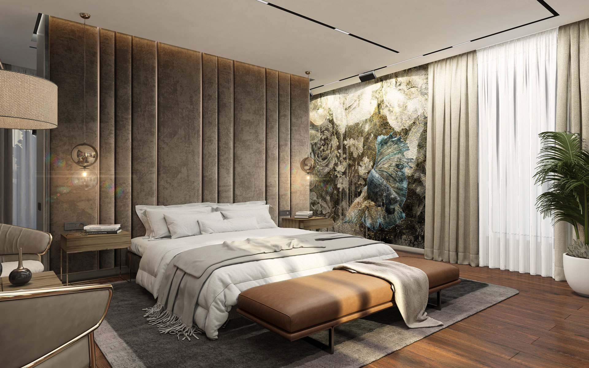 Bedroom design by Architect Team