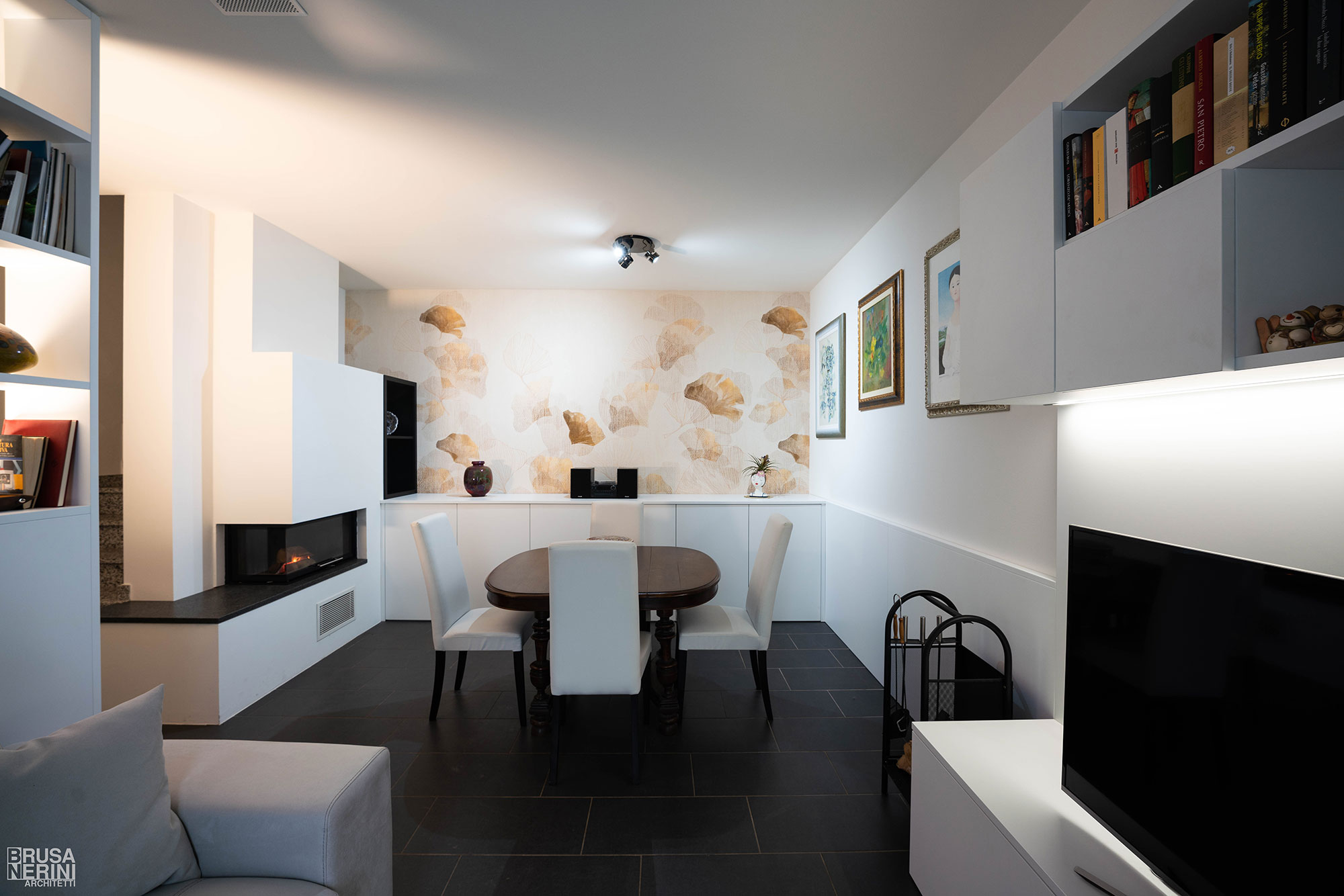 Wohnzimmer – Privates Projekt von Brusa Nerini Architetti