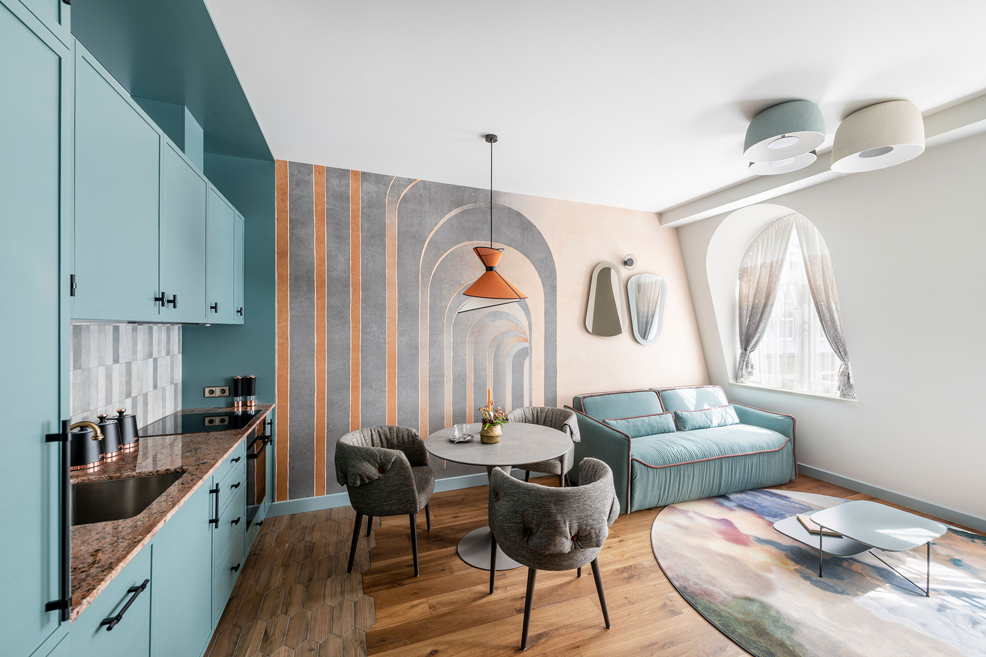 Wohnzimmer – Privates Projekt von Iqon Design