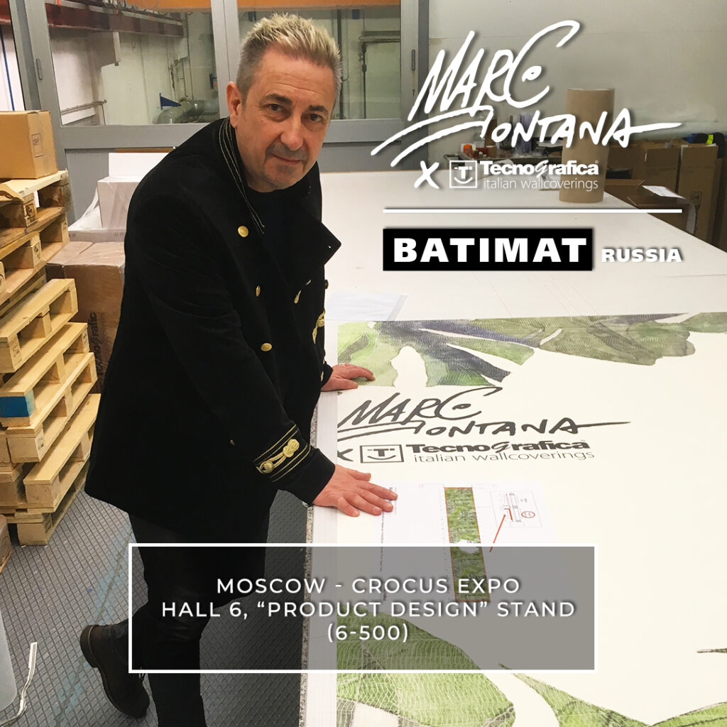 Marco Fontana per Tecnografica a Batimat Mosca 2019