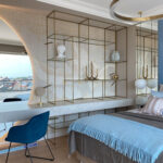 Camera da letto - Progetto Penthouse Westin by Projektive Architekci | Tecnografica