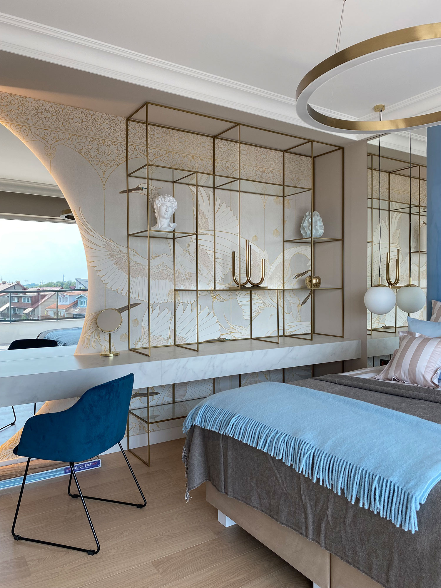 Master Bedroom – Penthouse Westin by Projektive Architekci