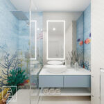 Bagno per bambini - Progetto privato by Studio AP| Tecnografica