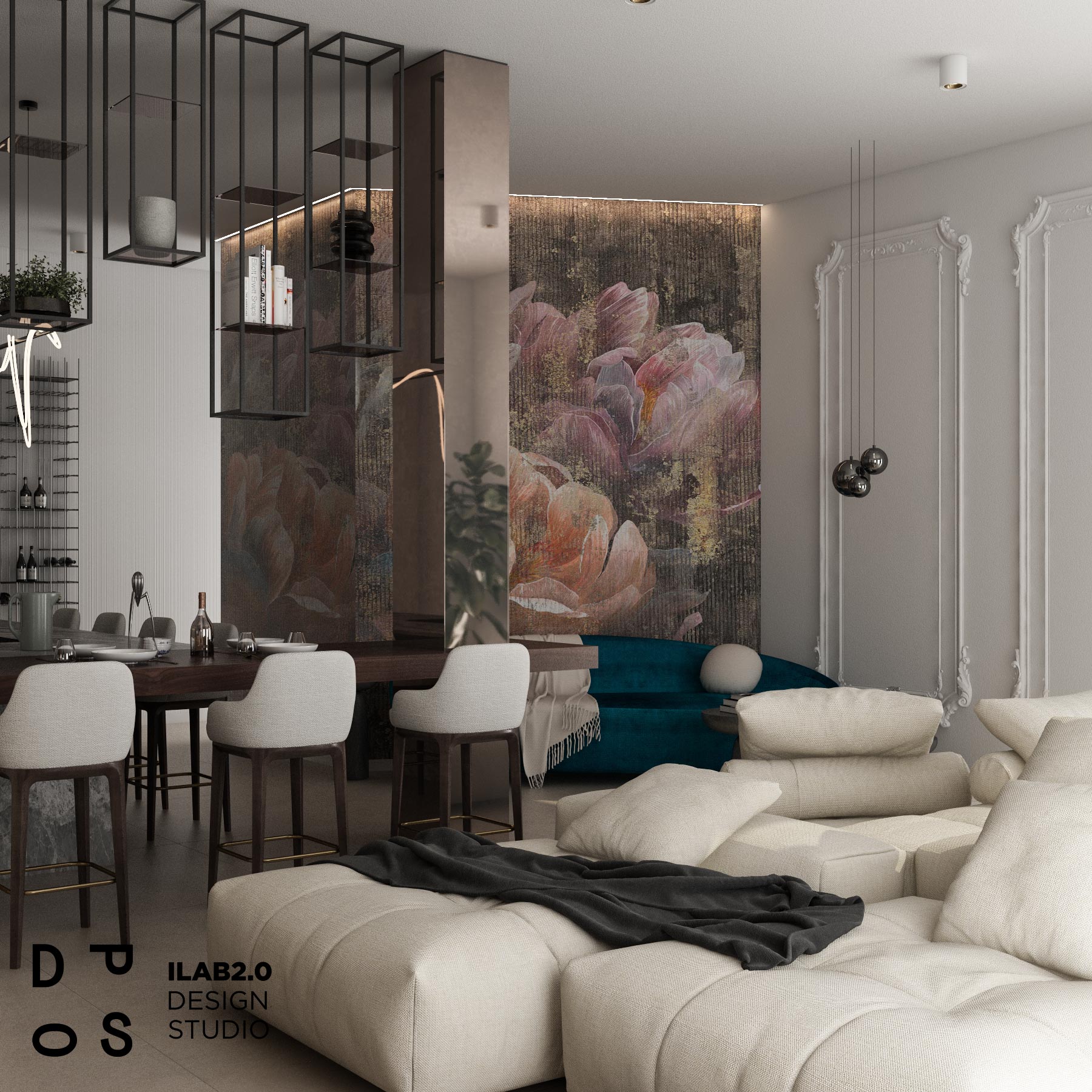 Soggiorno – Progetto Casa Elle by ILAB2.0
