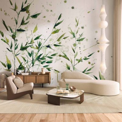 'Bamboom' jungle wallpaper by Marco Fontana for Tecnografica