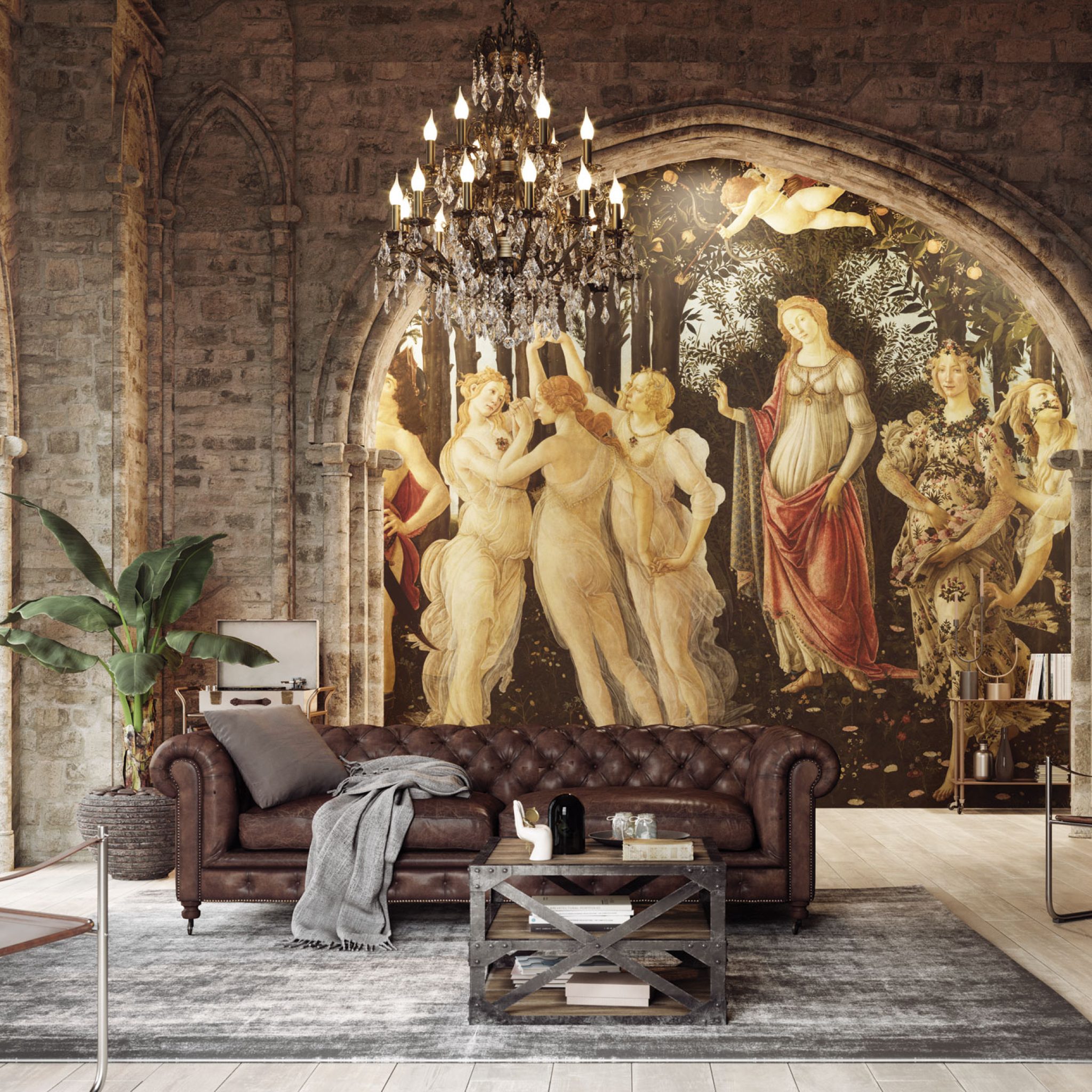 Tapete | Sandro Botticelli: Allegoria della Primavera - Tecnografica